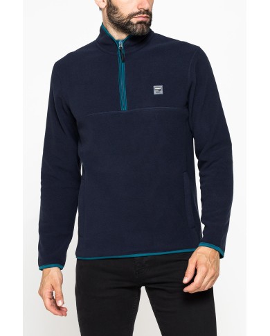 PILE MEZZA ZIP CON TASCHE INSERITE SUI LATI