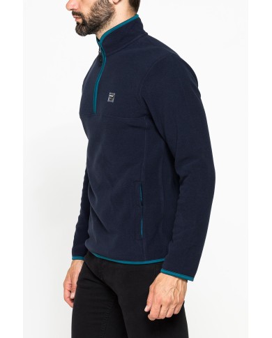 PILE MEZZA ZIP CON TASCHE INSERITE SUI LATI