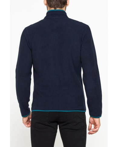 PILE MEZZA ZIP CON TASCHE INSERITE SUI LATI