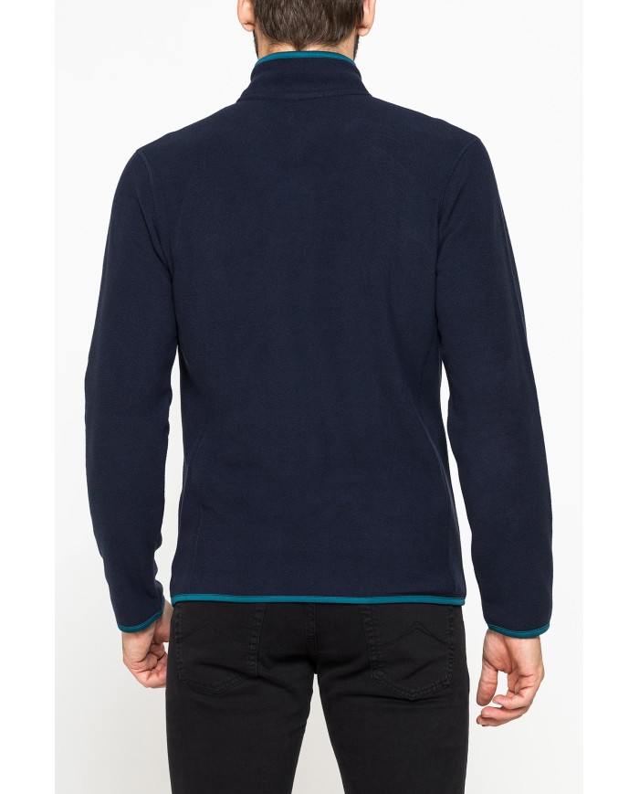 PILE MEZZA ZIP CON TASCHE INSERITE SUI LATI