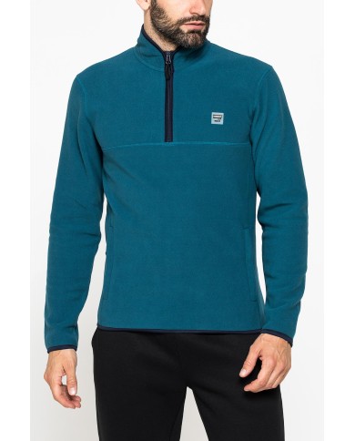 PILE MEZZA ZIP CON TASCHE INSERITE SUI LATI