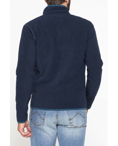 PILE MEZZA ZIP CON TASCHE INSERITE SUI LATI