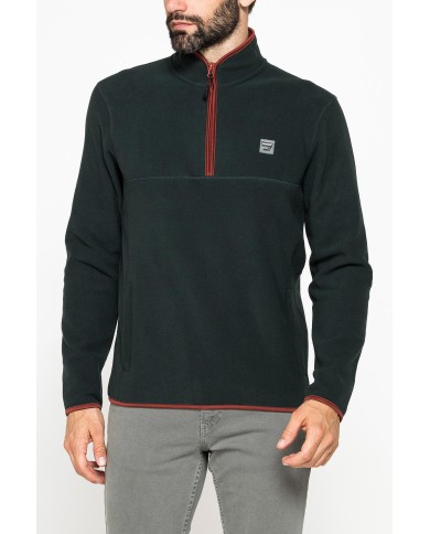 PILE MEZZA ZIP CON TASCHE INSERITE SUI LATI