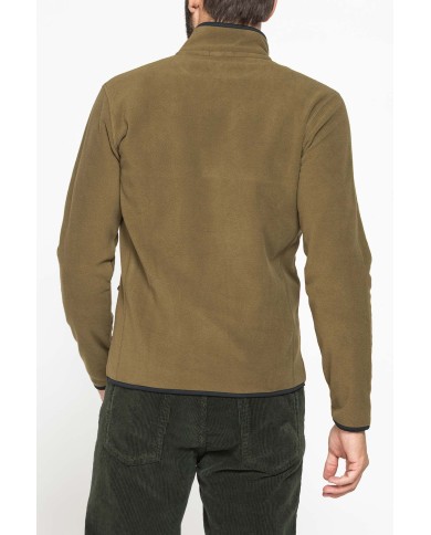 PILE MEZZA ZIP CON TASCHE INSERITE SUI LATI