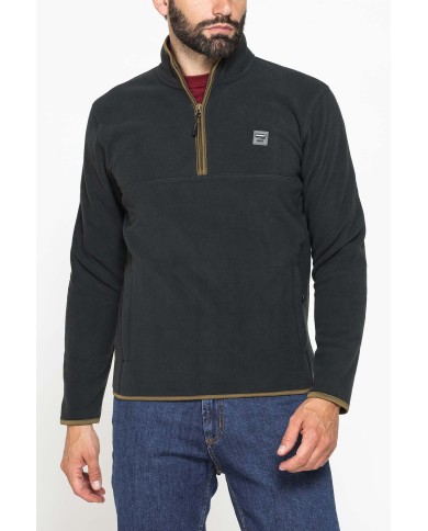 PILE MEZZA ZIP CON TASCHE INSERITE SUI LATI