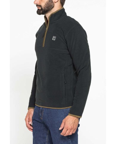 PILE MEZZA ZIP CON TASCHE INSERITE SUI LATI