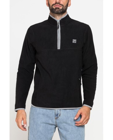 PILE MEZZA ZIP CON TASCHE INSERITE SUI LATI