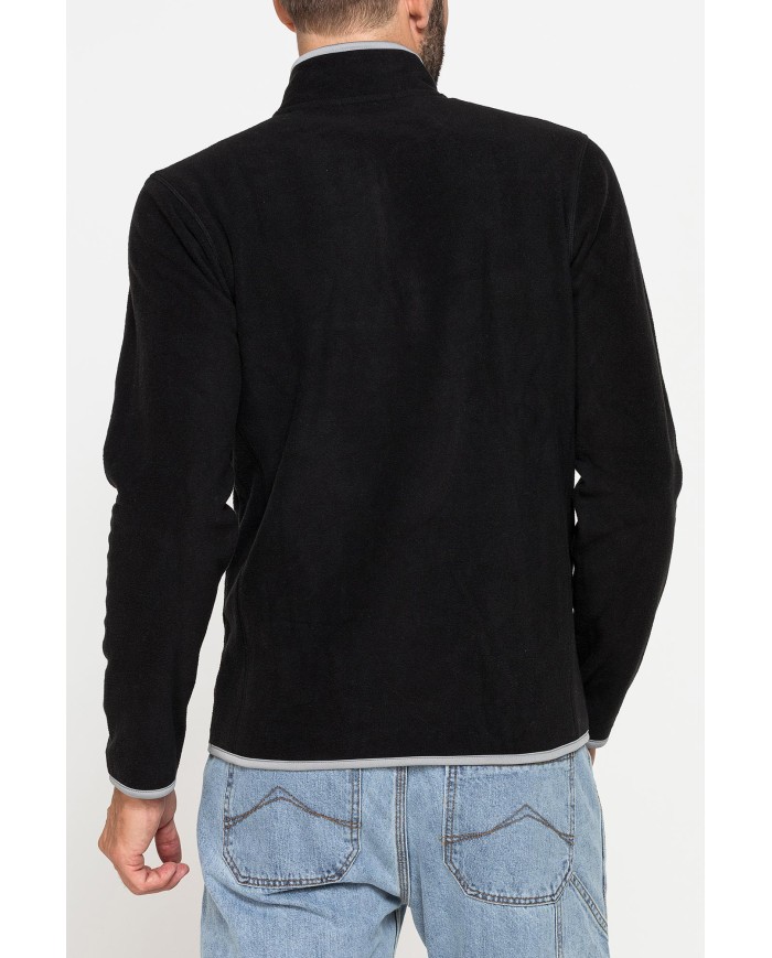 PILE MEZZA ZIP CON TASCHE INSERITE SUI LATI