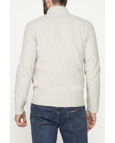 PILE MEZZA ZIP CON TASCHE INSERITE SUI LATI