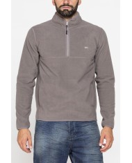 PILE MEZZA ZIP CON TASCHE INSERITE SUI LATI