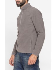 PILE MEZZA ZIP CON TASCHE INSERITE SUI LATI