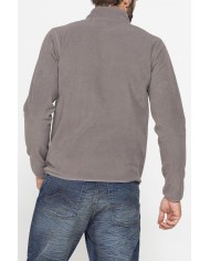 PILE MEZZA ZIP CON TASCHE INSERITE SUI LATI