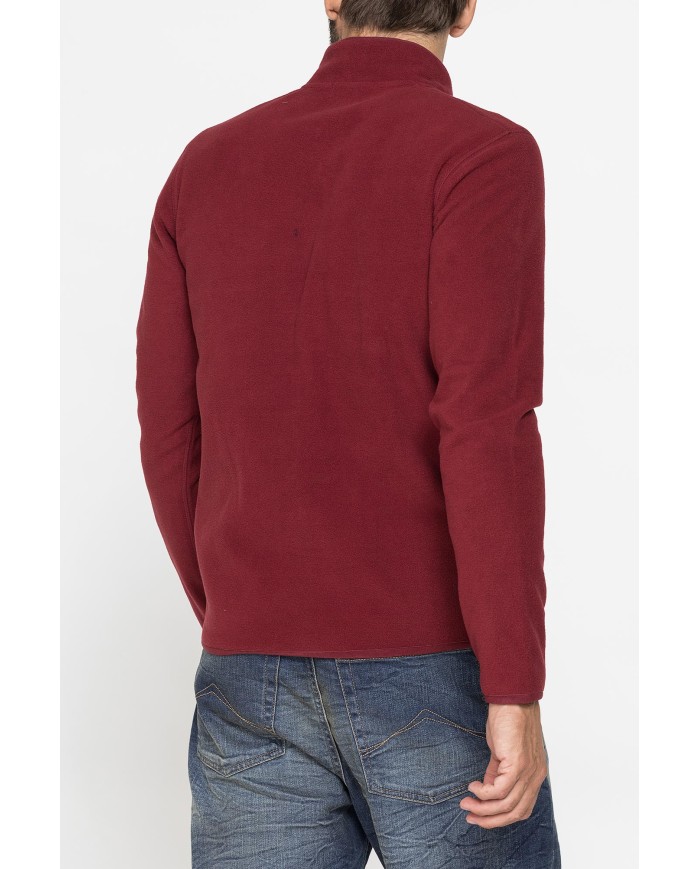 PILE MEZZA ZIP CON TASCHE INSERITE SUI LATI