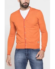 CARDIGAN COTONE FIAMMATO