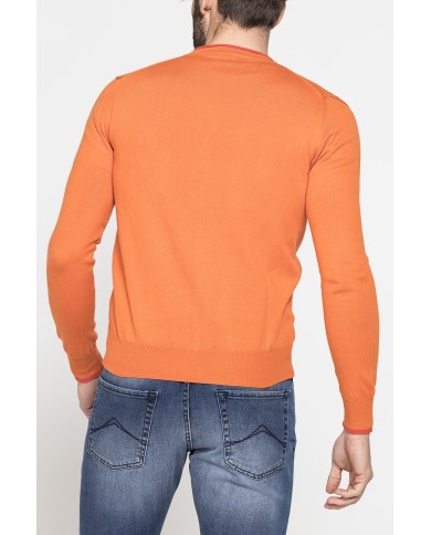 CARDIGAN COTONE FIAMMATO