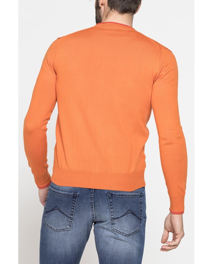 CARDIGAN COTONE FIAMMATO