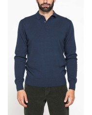 MAGLIA A POLO COMFORT FIT IN CALDO COTONE