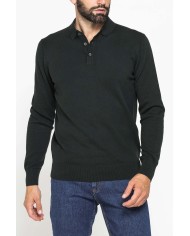 MAGLIA A POLO COMFORT FIT IN CALDO COTONE