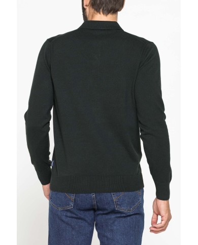 MAGLIA A POLO COMFORT FIT IN CALDO COTONE