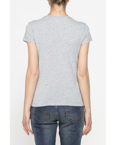 T-SHIRT GIROCOLLO IN TESSUTO RICICLATO T-SHIRT GIROCOLLO IN TESSUTO RICICLATO