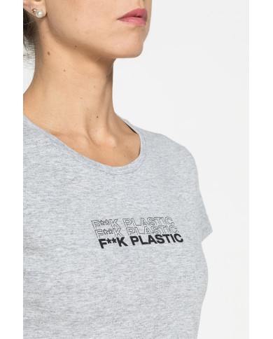 T-SHIRT GIROCOLLO IN TESSUTO RICICLATO T-SHIRT GIROCOLLO IN TESSUTO RICICLATO