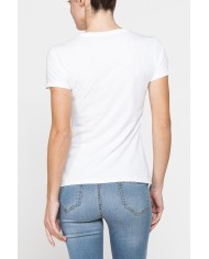 T-SHIRT CON STAMPA IN JERSEY SLUB DI PURO COTONE