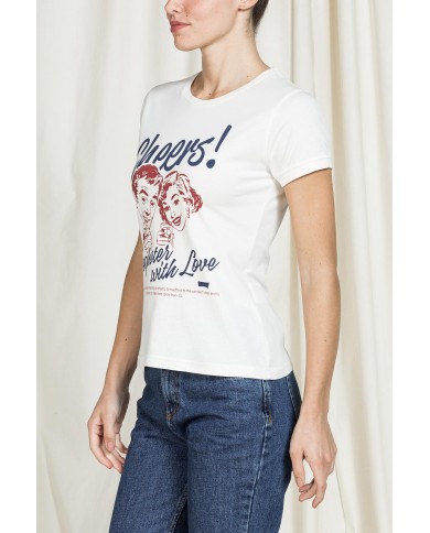 T-SHIRT REPLICA SLIM FIT CON GRAFICA T-SHIRT REPLICA SLIM FIT CON GRAFICA