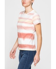 T-SHIRT CON STAMPA ALL OVER IN JERSEY DI COTONE