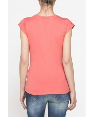 T-SHIRT GIROCOLLO IN COTONE CON STAMPA NEW LOGO CARRERA