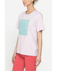 T-SHIRT GIROCOLLO IN COTONE CON STAMPA NEW LOGO CARRERA