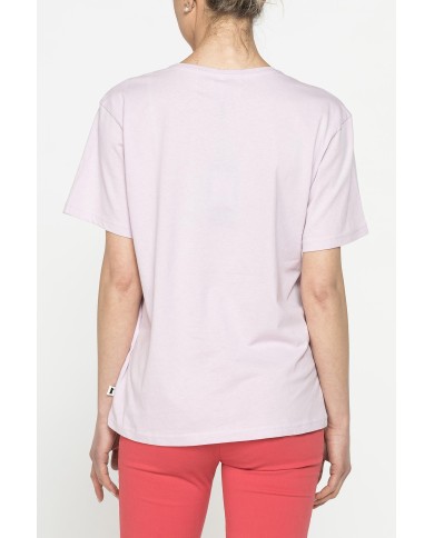 T-SHIRT GIROCOLLO IN COTONE CON STAMPA NEW LOGO CARRERA