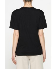 T-SHIRT GIROCOLLO IN COTONE CON STAMPA NEW LOGO CARRERA