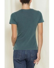 T-SHIRT GIROCOLLO CON STAMPA REPLICA