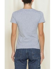 T-SHIRT GIROCOLLO CON STAMPA REPLICA