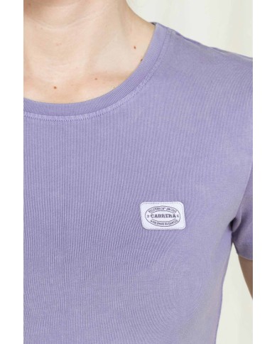 T-SHIRT GIROCOLLO REPLICA IN JERSEY