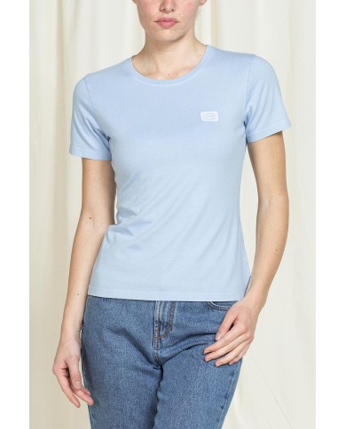 T-SHIRT GIROCOLLO REPLICA IN JERSEY