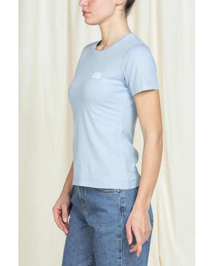 T-SHIRT GIROCOLLO REPLICA IN JERSEY