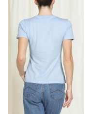 T-SHIRT GIROCOLLO REPLICA IN JERSEY