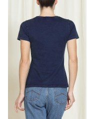 T-SHIRT GIROCOLLO REPLICA IN JERSEY