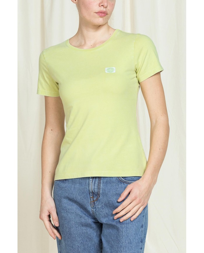 T-SHIRT GIROCOLLO REPLICA IN JERSEY