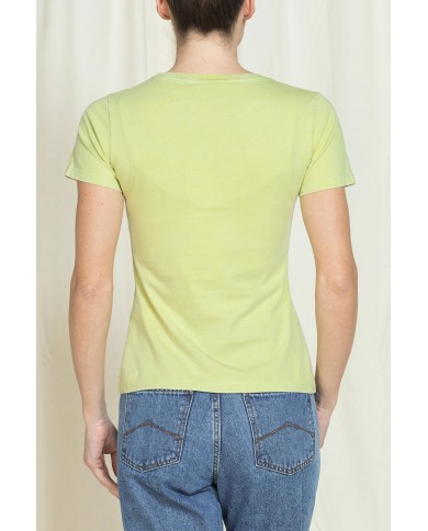 T-SHIRT GIROCOLLO REPLICA IN JERSEY