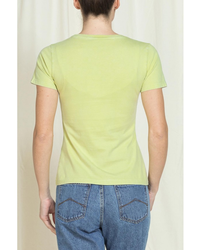 T-SHIRT GIROCOLLO REPLICA IN JERSEY