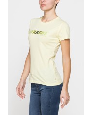 T-SHIRT GIROCOLLO CON STAMPA CARRERA IN JERSEY DI PURO COTONE