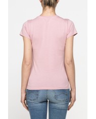 T-SHIRT GIROCOLLO CON STAMPA CARRERA IN JERSEY DI PURO COTONE