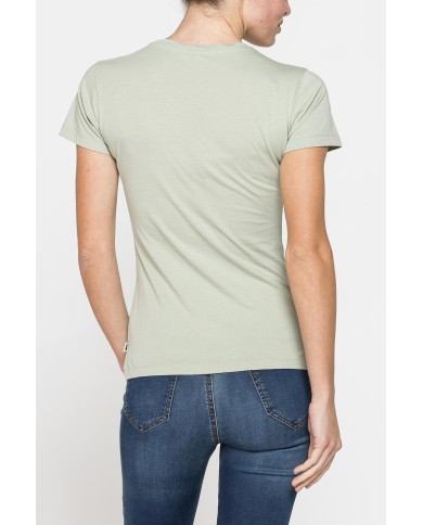 T-SHIRT GIROCOLLO CON STAMPA CARRERA IN JERSEY DI PURO COTONE