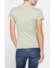 T-SHIRT GIROCOLLO CON STAMPA CARRERA IN JERSEY DI PURO COTONE