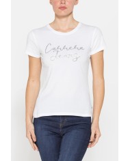 T-SHIRT CON STAMPA FROMTALE IN JERSEY DI COTONE