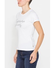 T-SHIRT CON STAMPA FROMTALE IN JERSEY DI COTONE