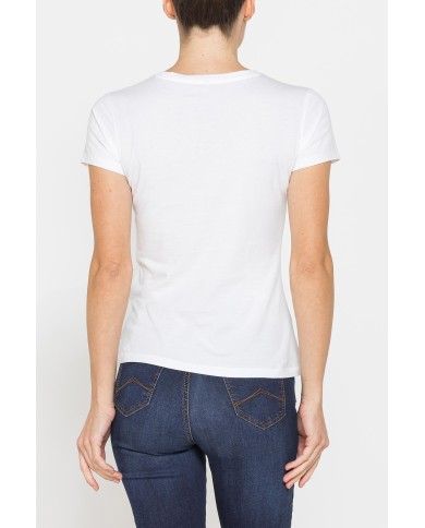 T-SHIRT CON STAMPA FROMTALE IN JERSEY DI COTONE