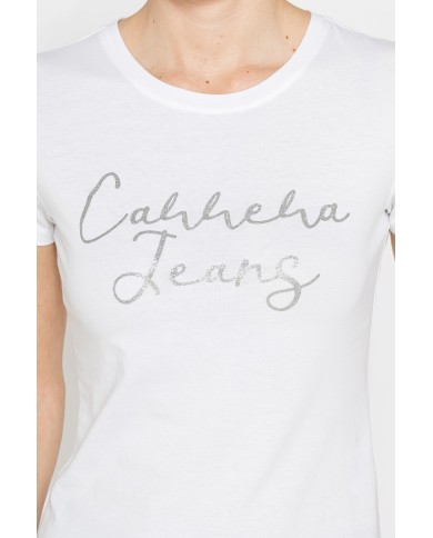 T-SHIRT CON STAMPA FROMTALE IN JERSEY DI COTONE